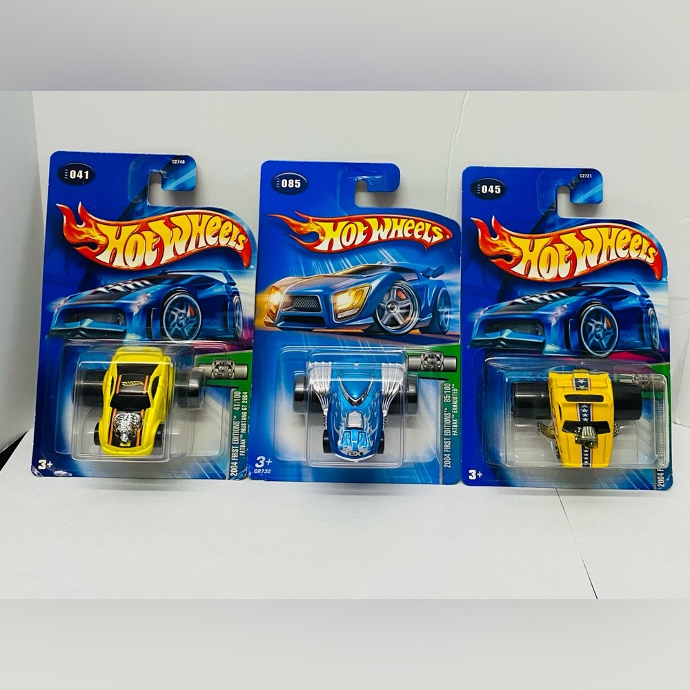 Hot Wheels 2004 First Editions FatBax’s Lot of 3
